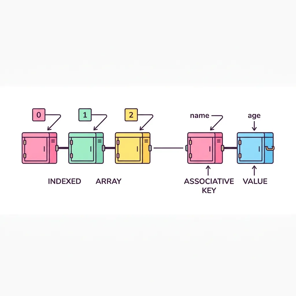 PHP Arrays Diagram
