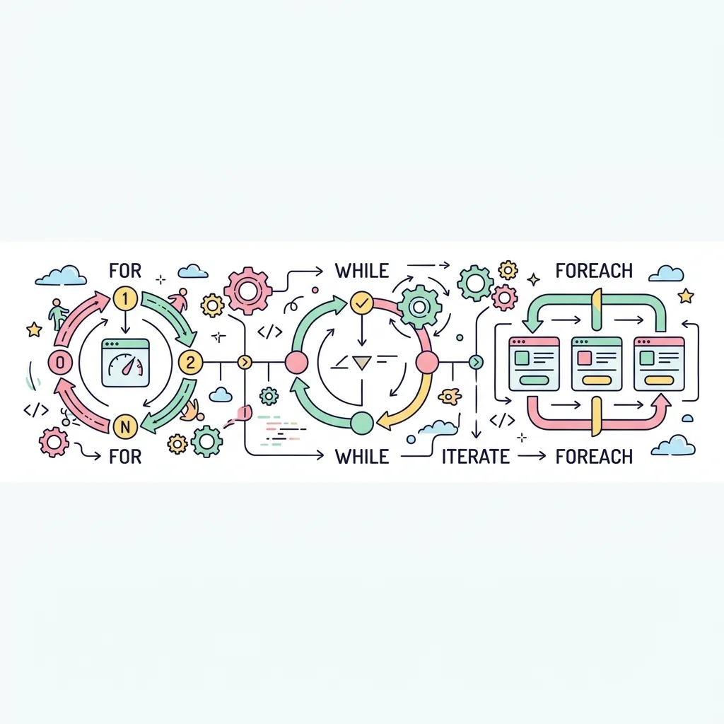 PHP Loops Flowchart