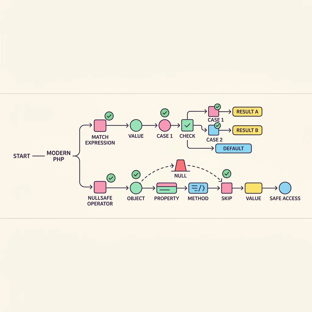 PHP Modern Syntax Flowchart