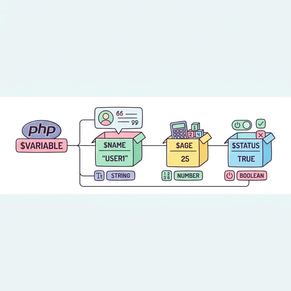 PHP Variables and Data Types Concept
