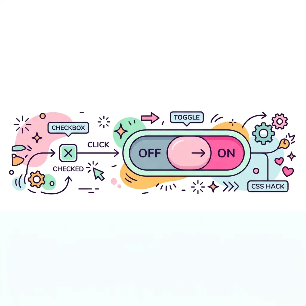 CSS Checkbox Toggle Switch Concept
