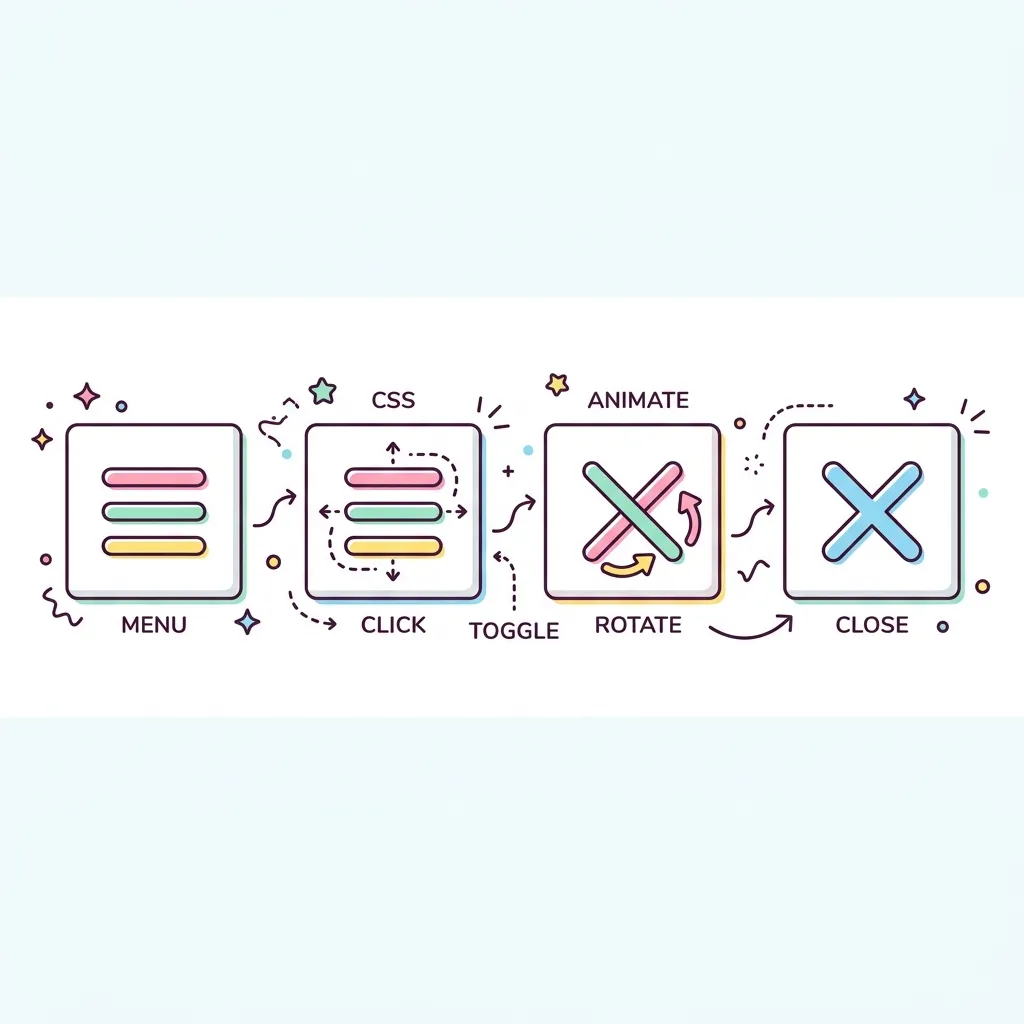 CSS Hamburger Menu Concept