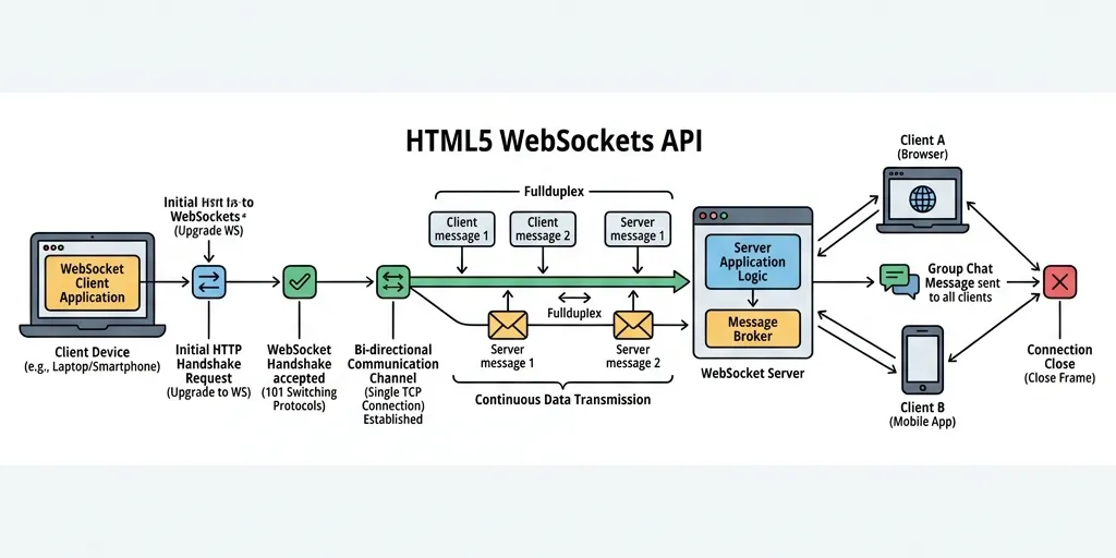 HTML5 WebSockets Concept