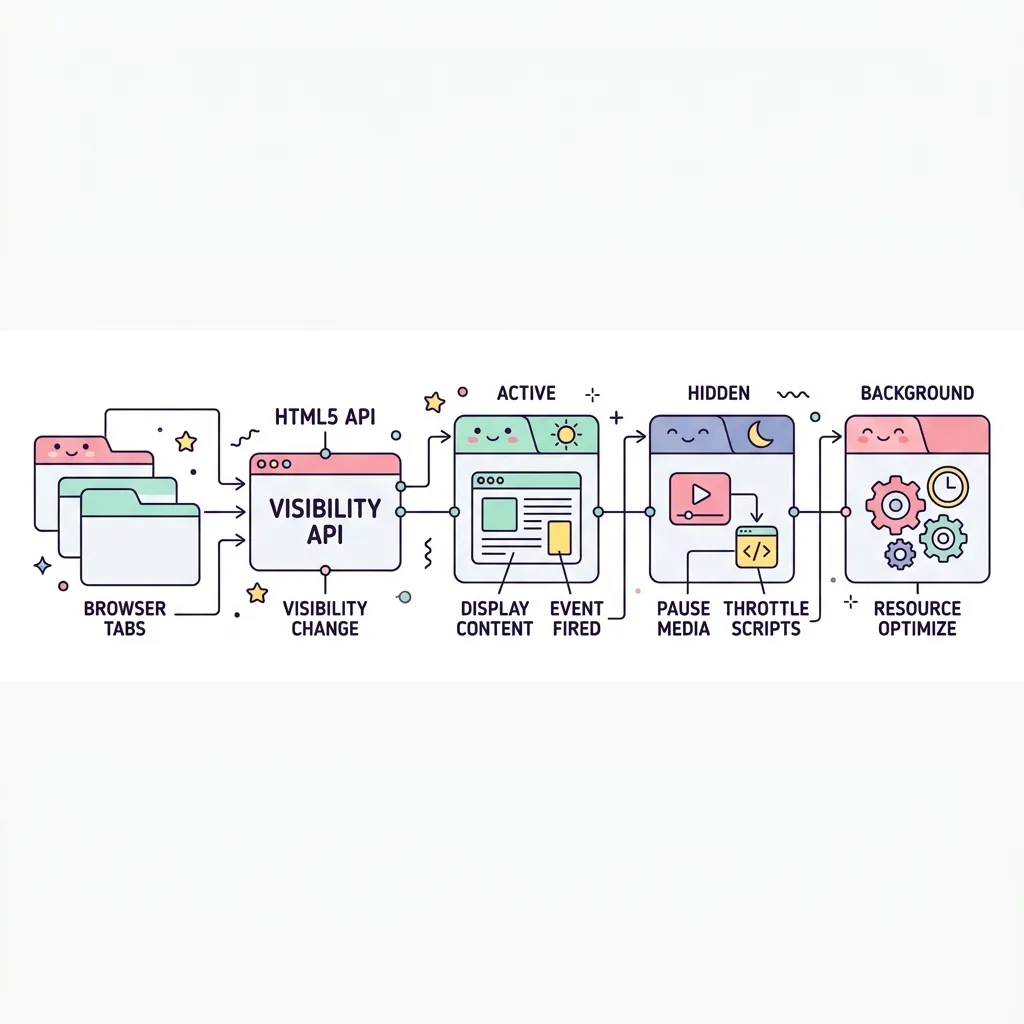 Page Visibility API Concept