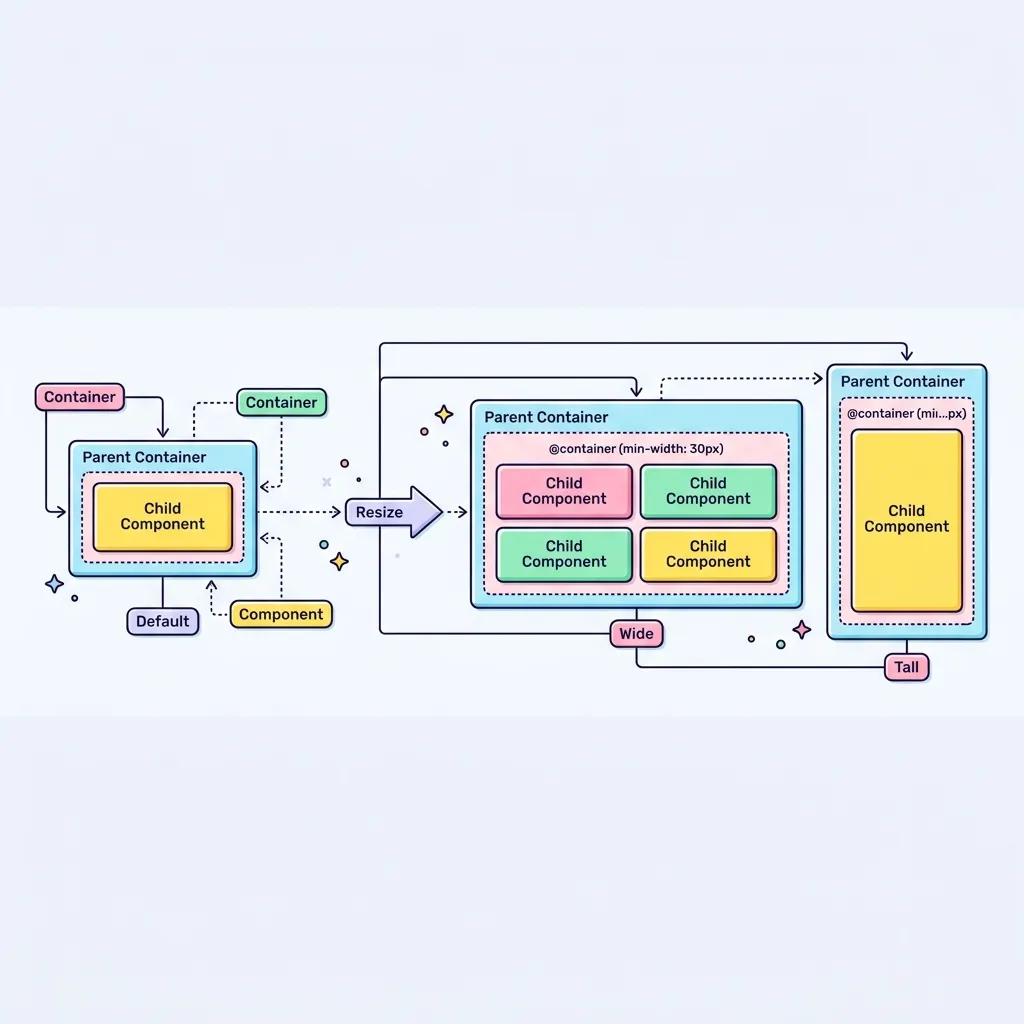 CSS Container Queries Concept