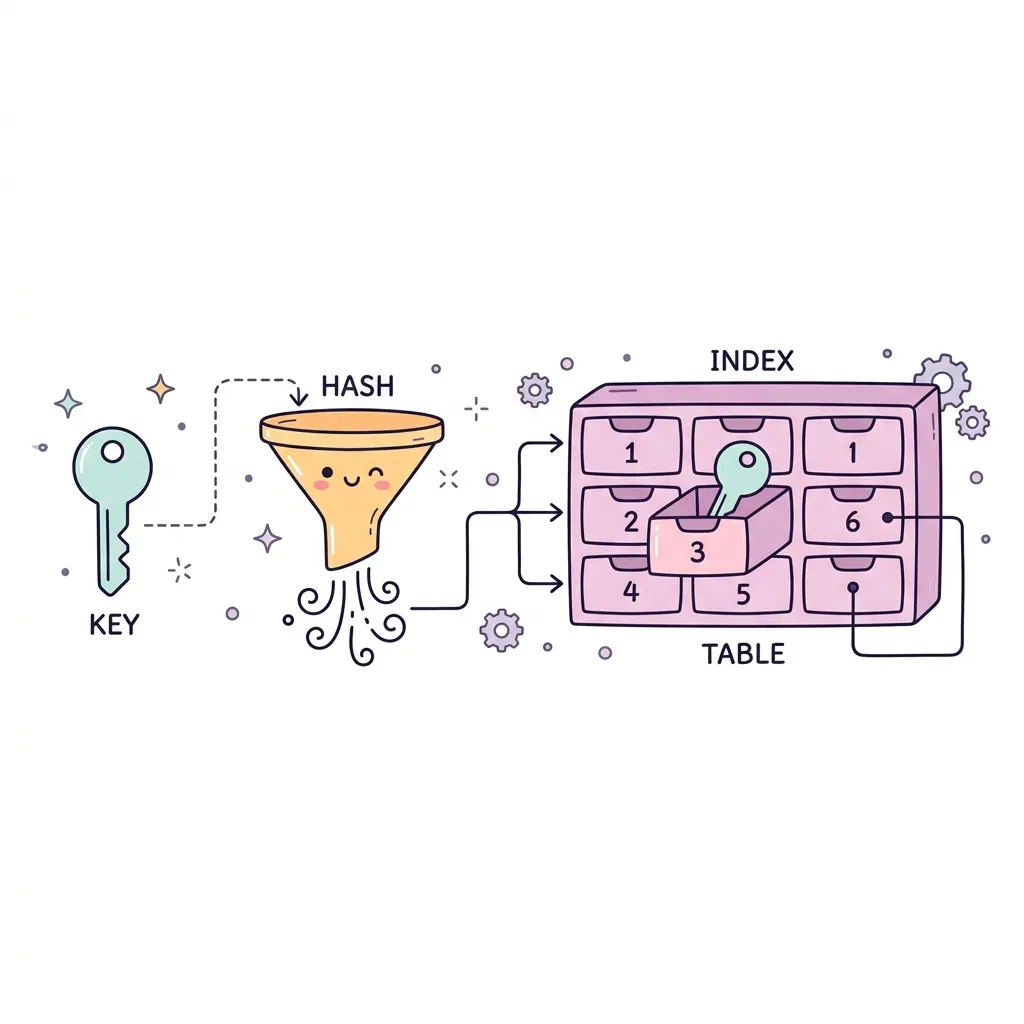 Hash Table Concept Banner