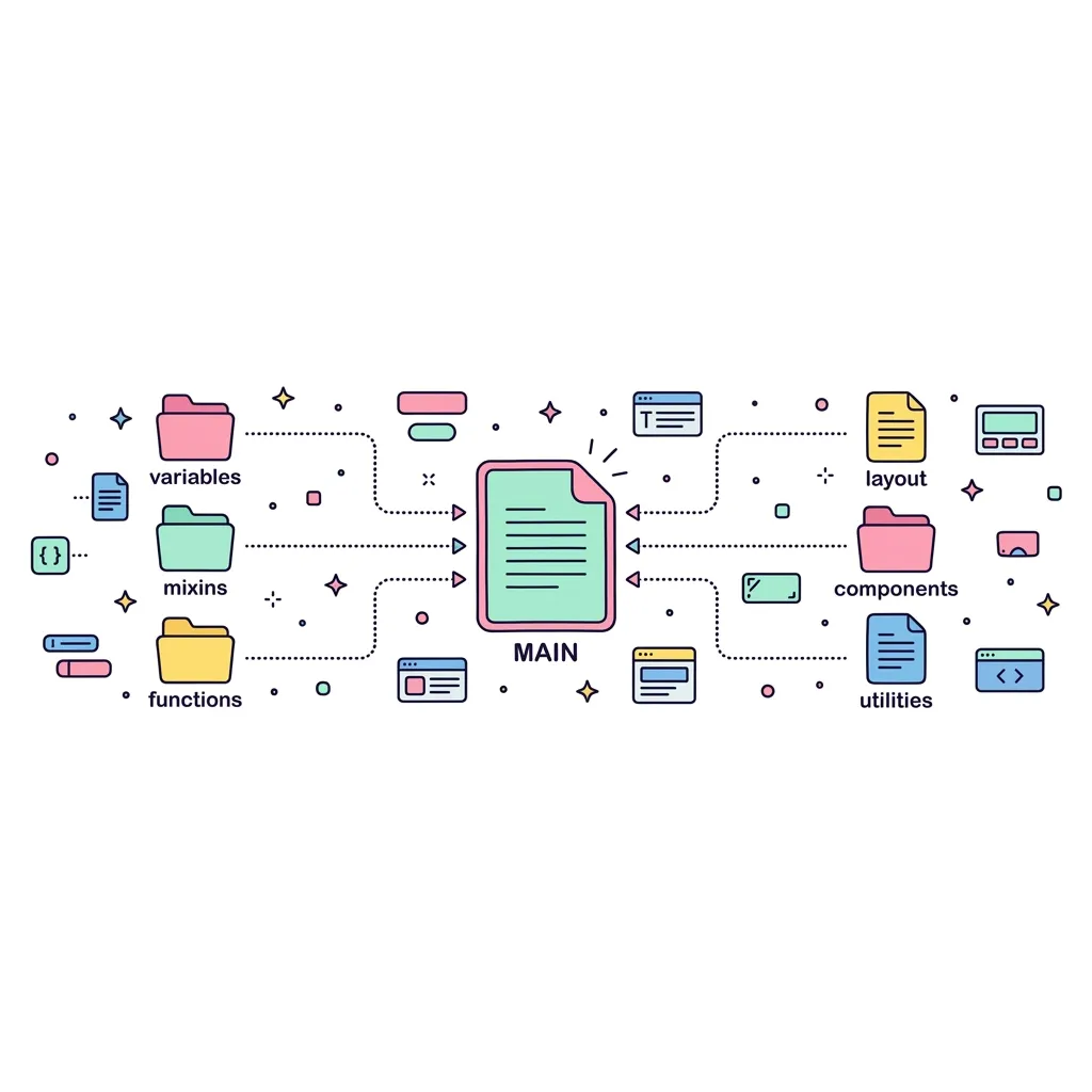 Modular SCSS Structure Banner